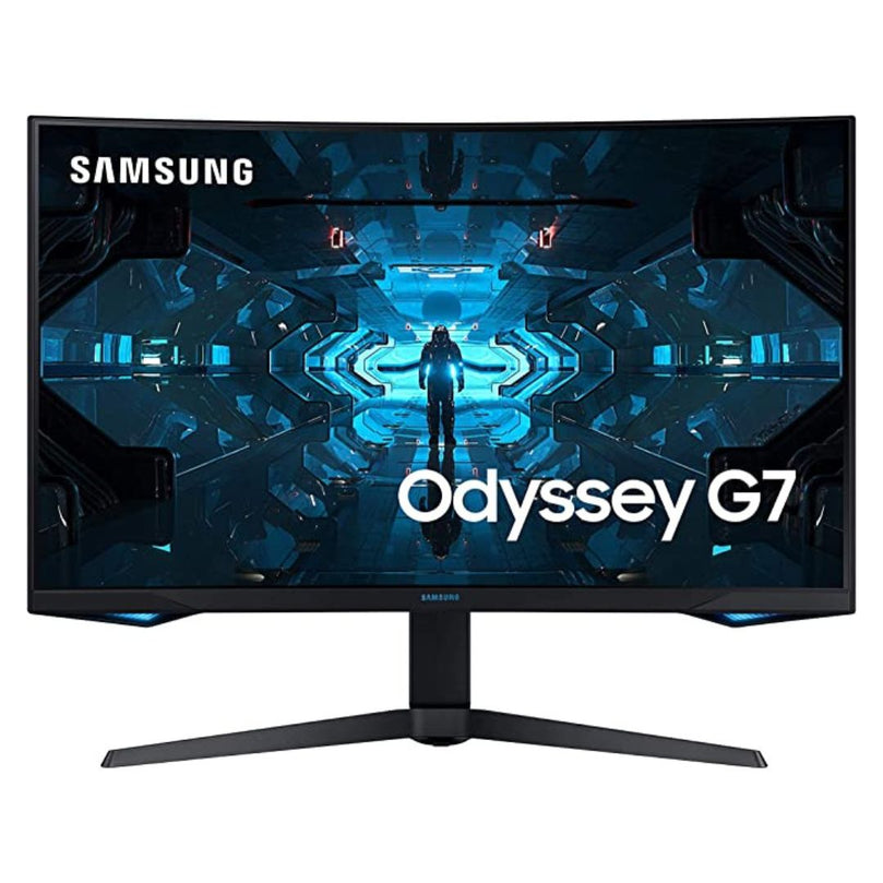 Samsung Odyssey LC27G75TQSMXUE 27" G7 1000R Curved Gaming Monitor 240Hz, 1ms, 1440p QHD, Gsync, QLED