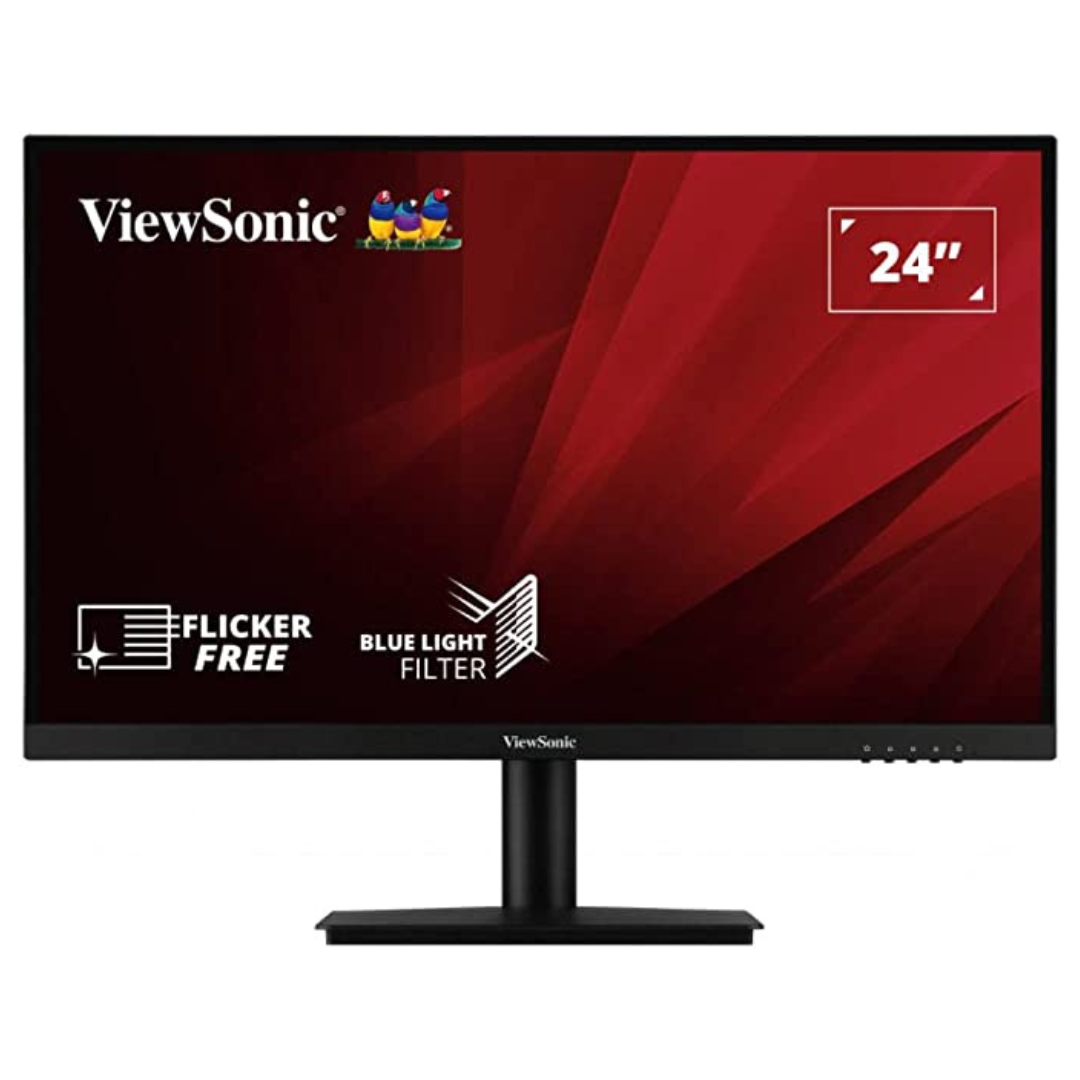 VIEWSONIC VA2405-H 24”1080p HDMI and VGA MONITOR – RAC GAMERS