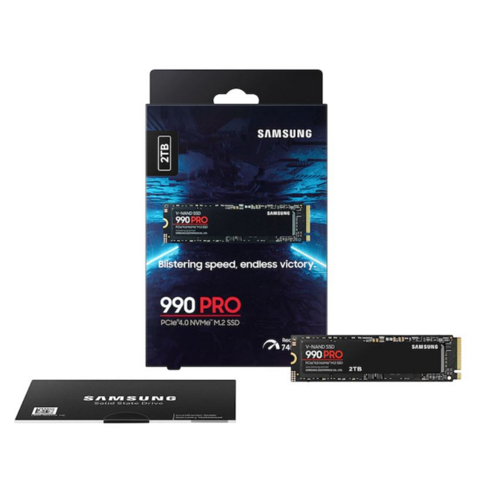 Samsung 990 PRO 2TB M.2 4.0 NVMe SSD | MZ-V9P2T0BW