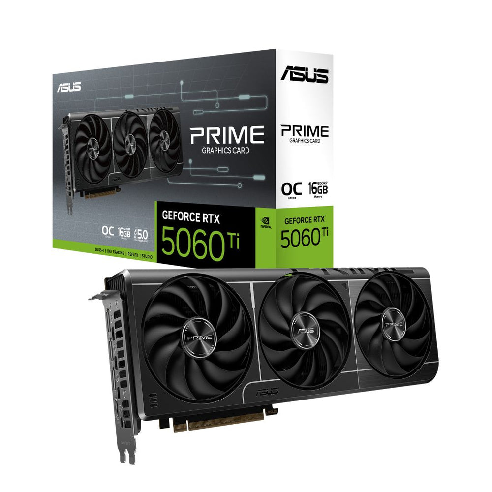 ASUS RTX 5060 Ti OC 16GB GDDR7 Graphics Card | DLSS 4 | 90YV0MH2-M0NA00