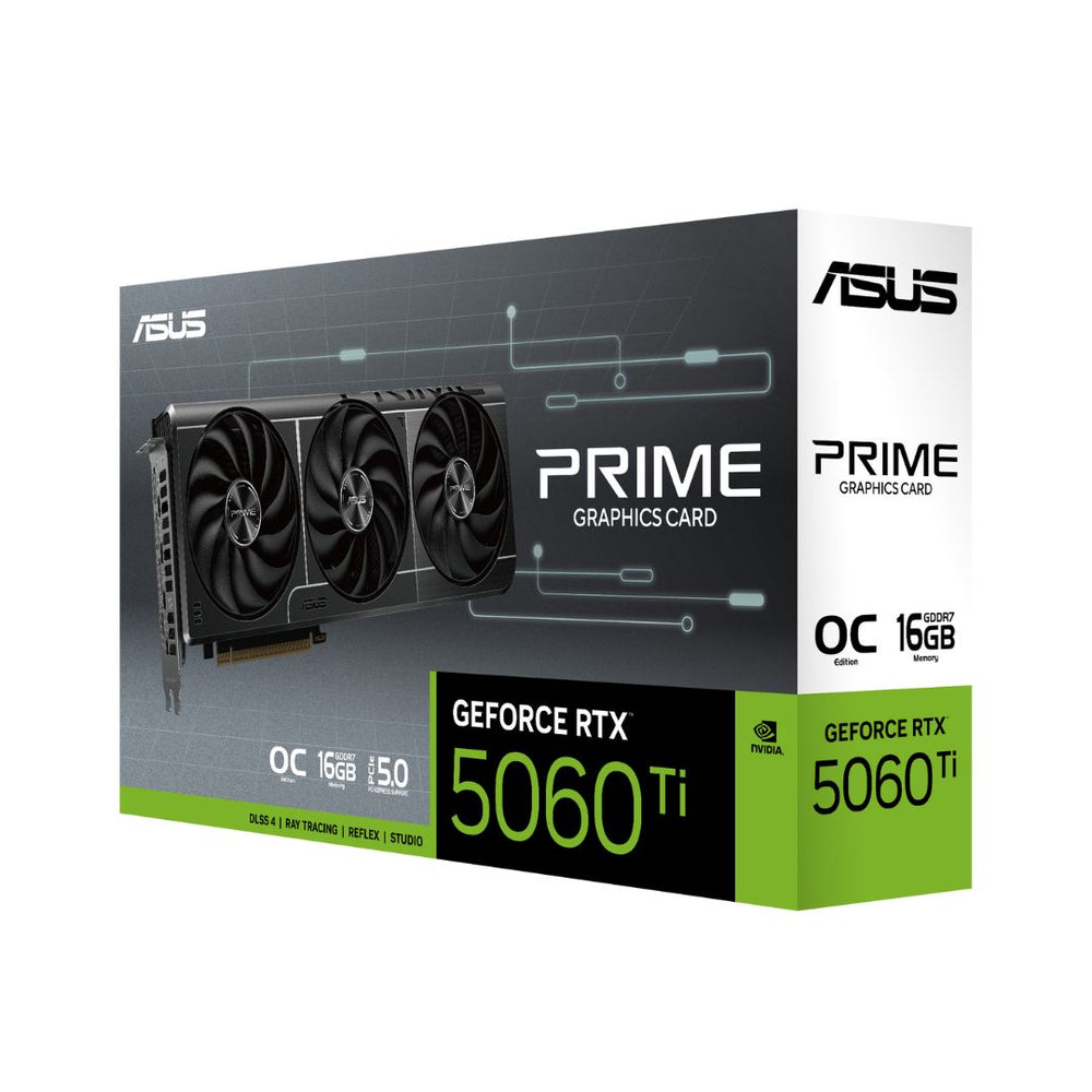 ASUS RTX 5060 Ti OC 16GB GDDR7 Graphics Card | DLSS 4 | 90YV0MH2-M0NA00