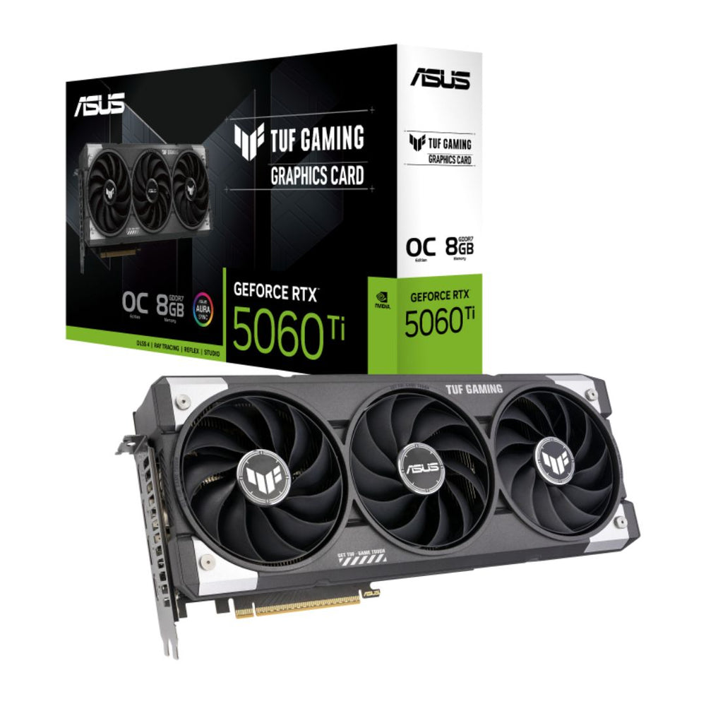 ASUS TUF RTX 5060 Ti OC 8GB GDDR7 Graphics Card | 90YV0MR0-M0NA00