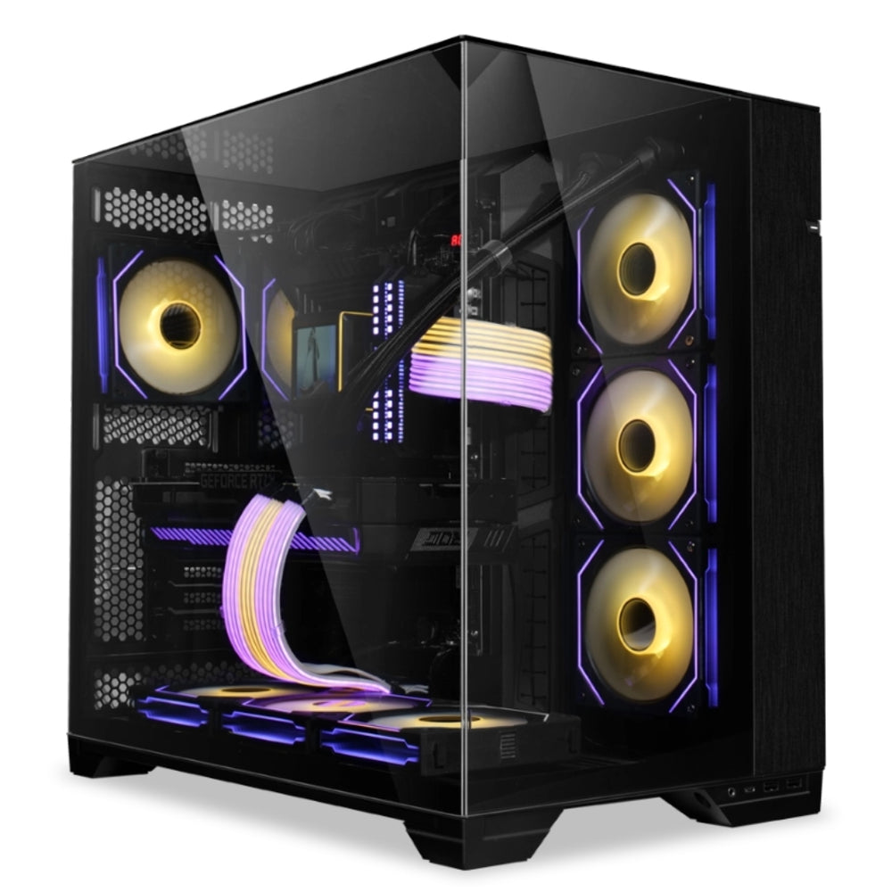 Lian Li O11 Vision Black PC Case: A Stunning Dual-Chamber Mid Tower for High-Performance Builds