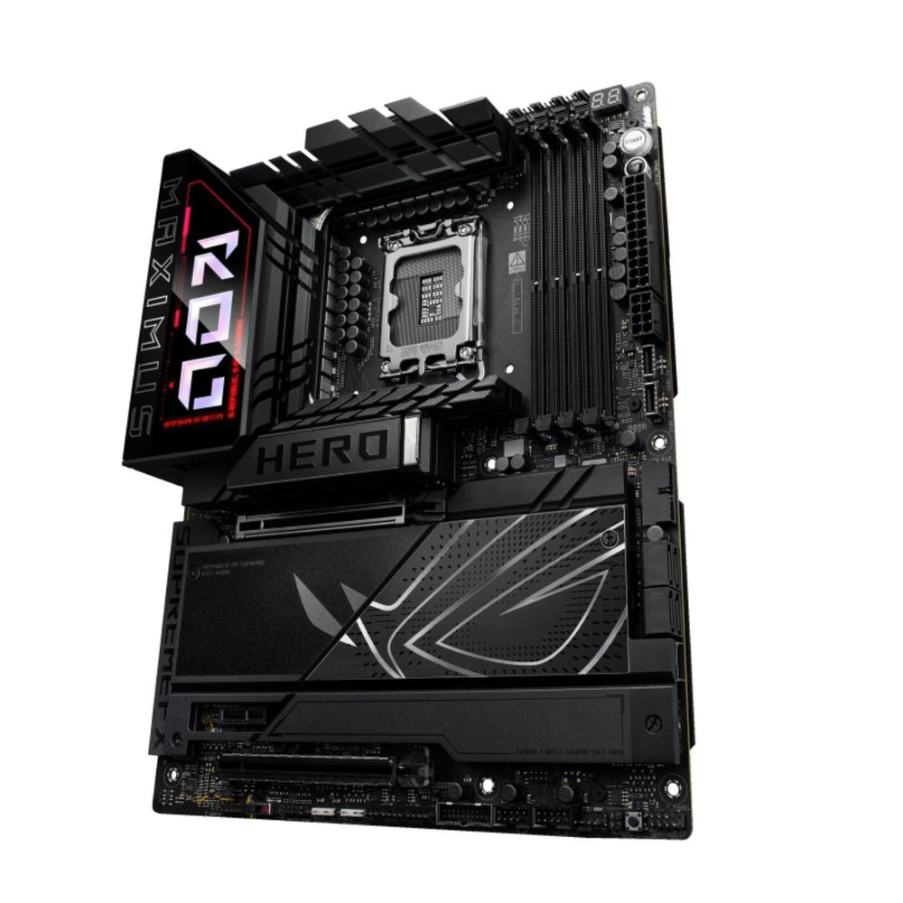 ASUS ROG Maximus Z890 Hero DDR5 LGA1851 ATX Motherboard – Wi-Fi 7, PCIe 5.0, Thunderbolt 4, 6x M.2, AI Overclocking | 90MB1ID0-M0EAY0