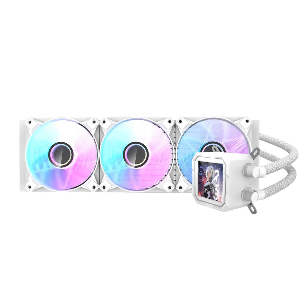 DARKFLASH DV360S CPU LIQUID COOLER – WHITE