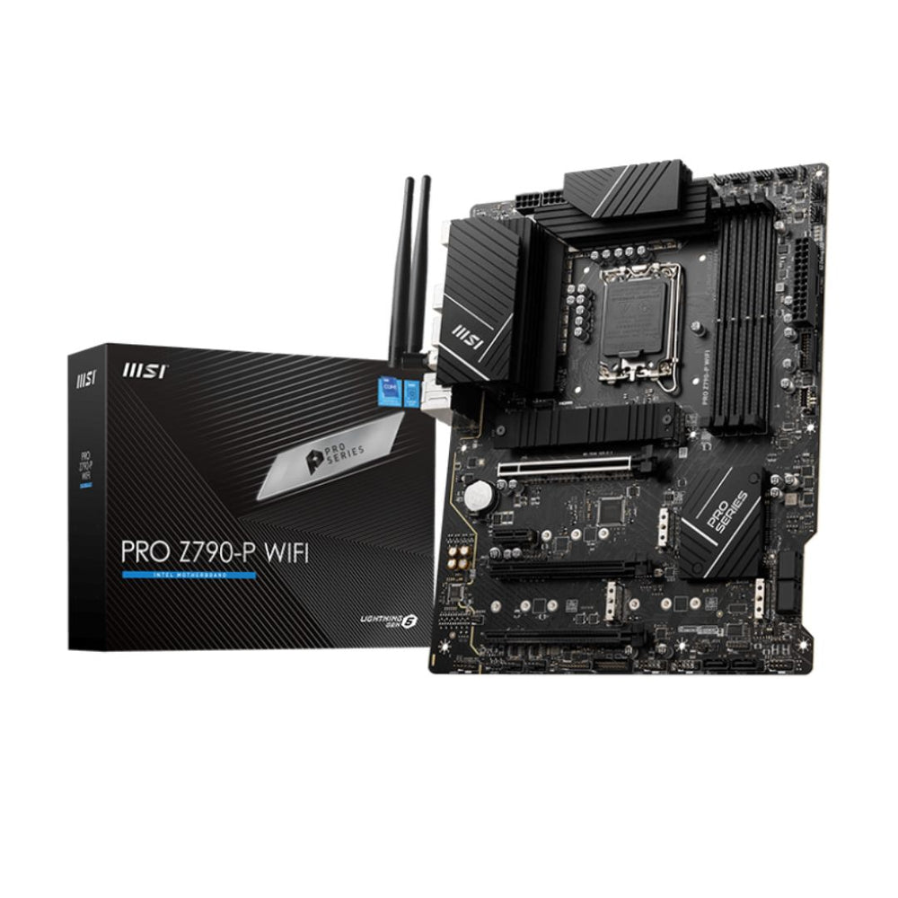 MSI PRO Z790-P WIFI DDR5 LGA1700 ATX MOTHERBOARD – 911-7E06-038