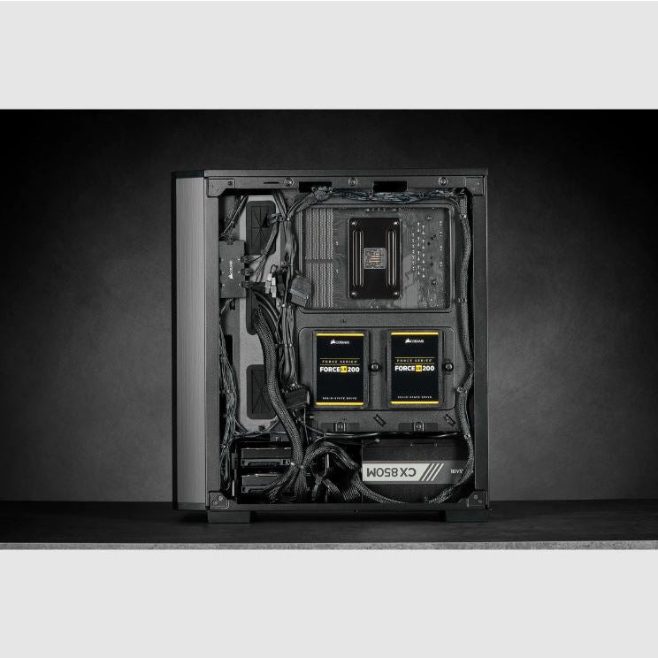 CORSAIR Carbide Series 175R RGB Tempered Glass Mid-Tower ATX Gaming Case — Black