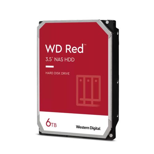 WD 6TB RED NAS 5400RPM, 64MB 3.5"HARD DISK |  WD60EFAX