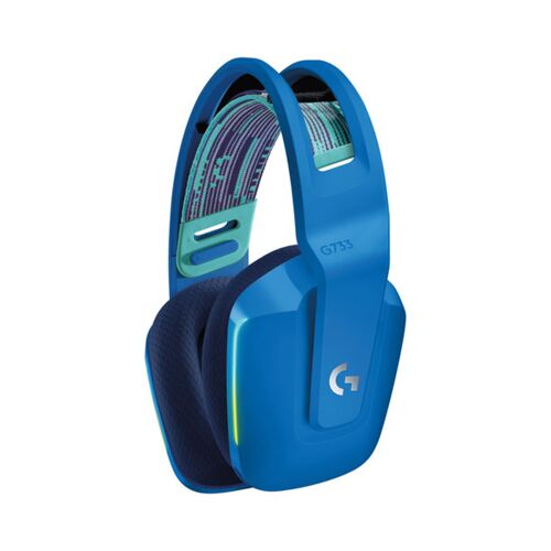Logitech G733 LightSpeed Wireless RGB Gaming Headset - Blue | 981-000943