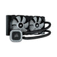 CORSAIR H100 RGB 240mm LIQUID CPU Cooler, 2 x 120mm Fan, RGB Black | CW-9060053-WW