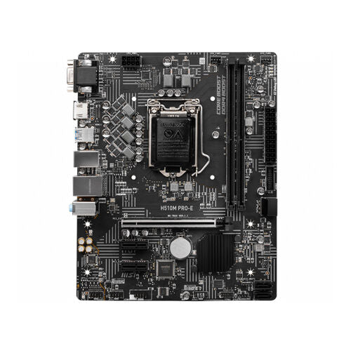 Msi H510M-PRO-E M-ATX Intel 10-11th Gen Motherboard | 911-7D23-002