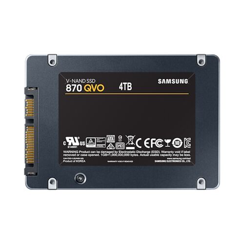SAMSUNG 870QVO 4TB 2.5" SSD | MZ-77Q4T0BW