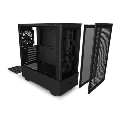 NZXT H510 Flow Compact Mid Tower Case, All Air Intake, 3 Pin Fan Connector, | NZXT-H510-FLW