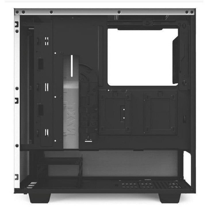 NZXT H510 Compact Mid-Tower Tempered Glass Case - White | NZXT-H510W