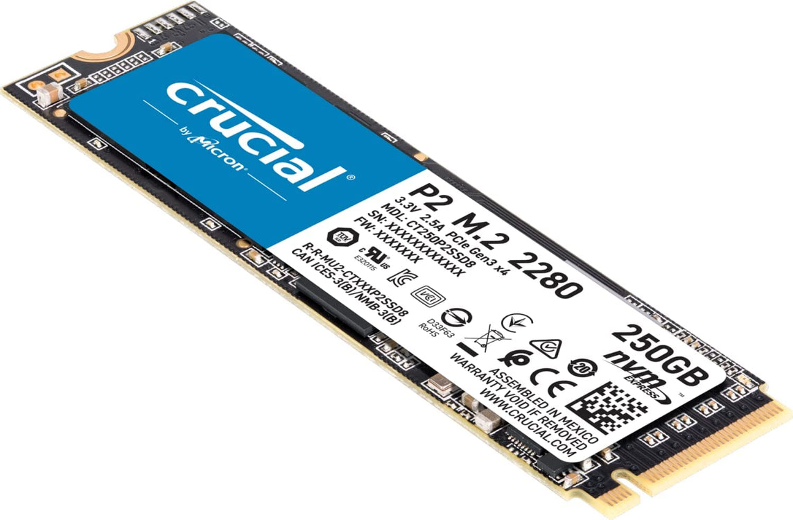 CRUCIAL 1TB P3 NVMe PCIe M.2 Internal SSD l CT1000P3SSD8