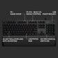 Logitech G513 RGB With GX Blue Clicky Key Switches Backlit Mechanical Gaming Keyboard - Carbon