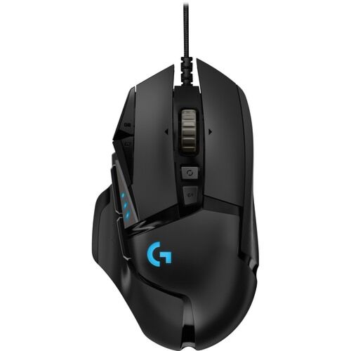 Logitech G502 Hero RGB 16'000 DPI 11 Programmable Buttons, Laptop PC Gaming Mouse | 910-005471