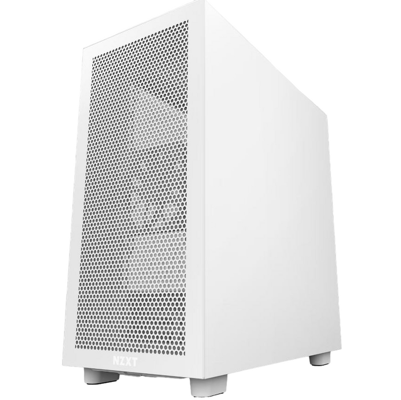 NZXT H7 Flow ATX Mid Tower Airflow Gaming Case  - WHITE | CM-H71FW-01