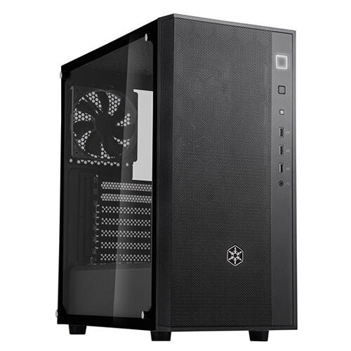 Silverstone FARA R1 ATX Case | 322mm With Front Fan | Mid Tower Case | SST-FAR1W-G