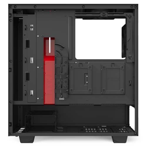 NZXT H510 BLACK/RED MID TOWER CASE | CA-H510B-BR