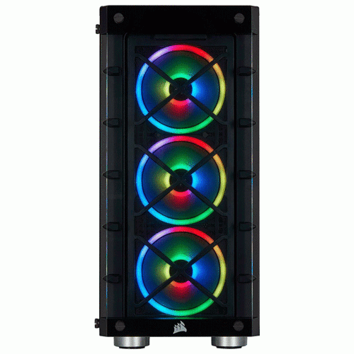 CORSAIR ICUE 465X RGB MID TOWER ATX CASE BLACK | CC-9011188-WW