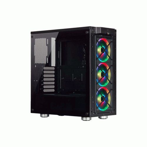 CORSAIR ICUE 465X RGB MID TOWER ATX CASE BLACK | CC-9011188-WW