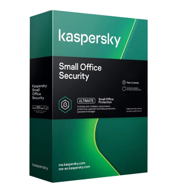 Kaspersky Small Office Security (5 PC + 5 Mobile + 1 File Server) / 1 Year