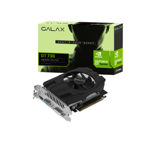 GALAX GEFORCE GT 730 4GB DDR3 4GB DDR3 64-bit | 73GQS4HX00WG-GALG