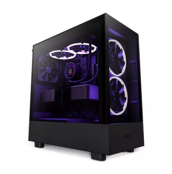 NZXT H5 Elite Premium Compact Mid-Tower ATX Case | Black | CC-H51EB-01