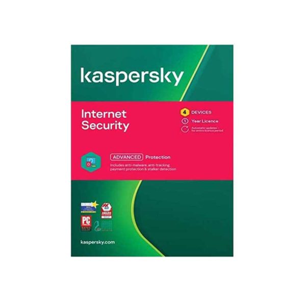 KASPERSKY INTERNET SECURITY 2021 | 4 USERS | 1 Year