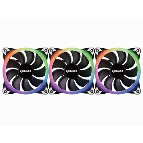 RAIDMAX RGB 12CM CASE FAN | NV-R120FB