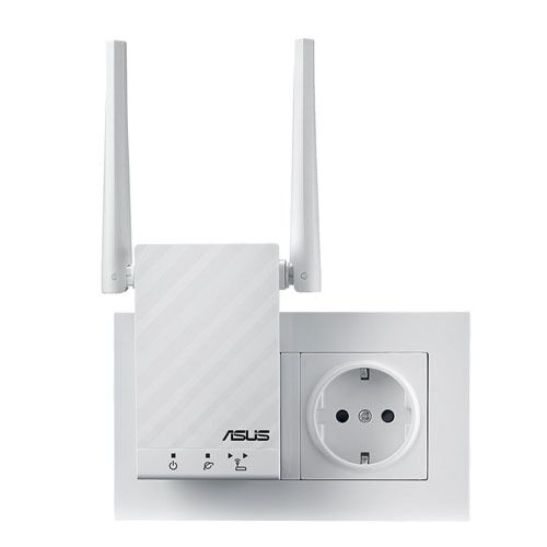 Asus RP-AC55 AC1200 Dual Band Wall-Plug WiFi Range Extender| 90IG03Z0-BU2R10