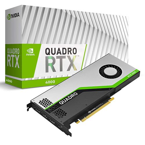 NVIDIA Quadro RTX 4000 8 GB GDDR6 Graphics Card | VCQRTX4000-PB