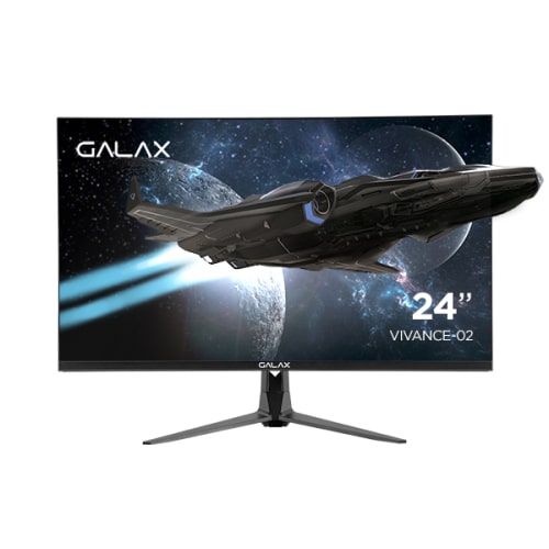 GALAX VIVANCE-02 24" FHD, IPS, 165Hz, 1ms LED GAMING MONITOR | G-MGVIIB24RB5A-GXLG